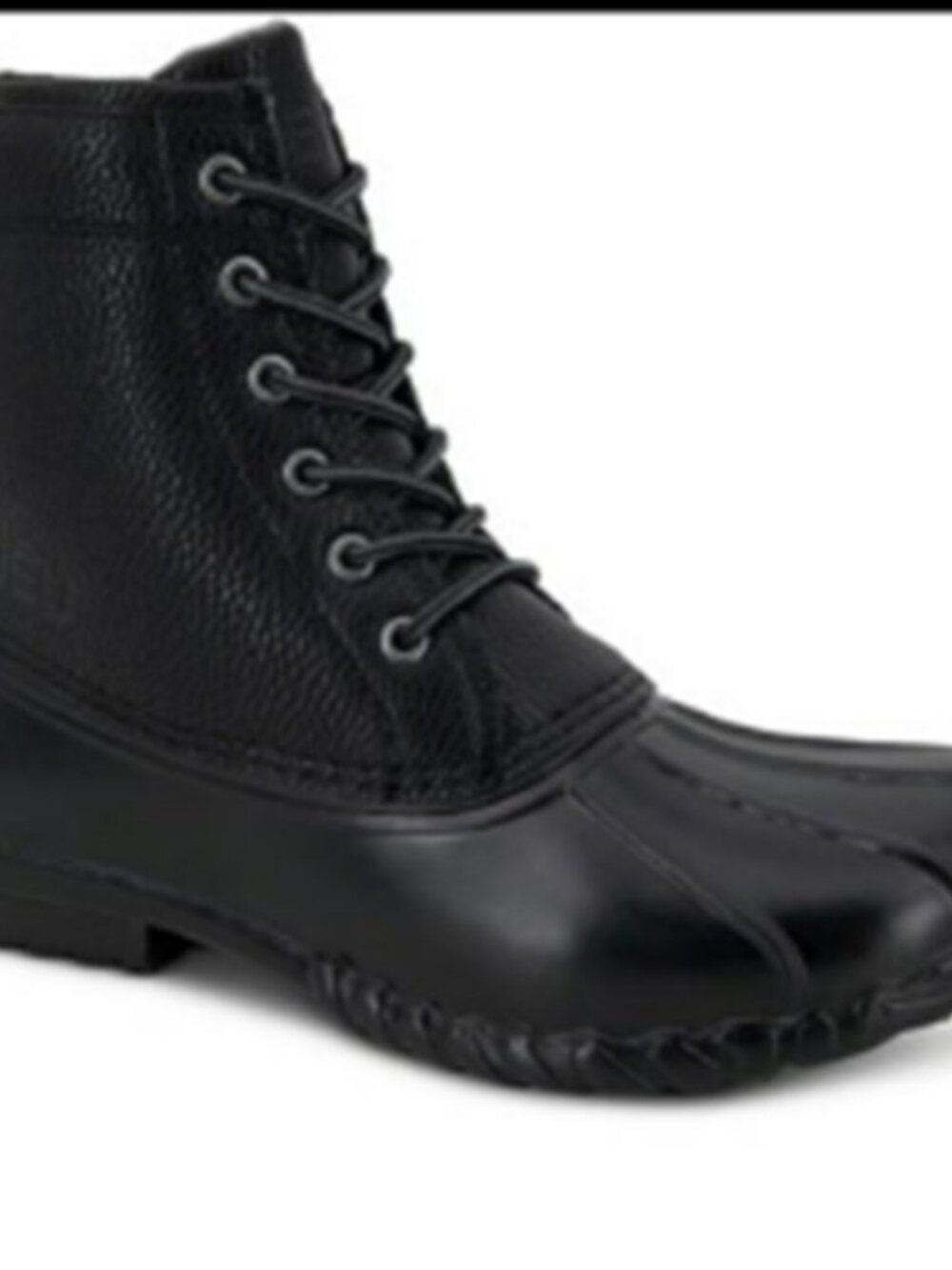 JBU Maine WP Waterproof Duck Boots Black Size 13 Rugged Outdoor for Winter-442